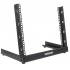 Intellinet Rack Abierto de 2 Postes, 19", 12U, Negro  2