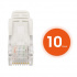 Intellinet Cable Patch Cat6 UTP RJ-45 Macho - RJ-45 Macho, 90cm, Blanco - Imagen adicional 2