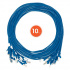 Intellinet Cable Patch Cat6 UTP RJ-45 Macho - RJ-45 Macho, 15cm, Azul