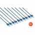 Intellinet Cable Patch Cat6 UTP RJ-45 Macho - RJ-45 Macho, 15cm, Azul - Imagen adicional 3