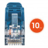 Intellinet Cable Patch Cat6 UTP RJ-45 Macho - RJ-45 Macho, 15cm, Azul - Imagen adicional 6