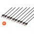 Intellinet Cable Patch Cat6 UTP RJ-45 Macho - RJ-45 Macho, 30cm, Negro - Imagen adicional 1