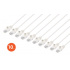 Intellinet Cable Patch Cat6 UTP RJ-45 Macho - RJ-45 Macho, 30cm, Blanco