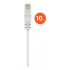 Intellinet Cable Patch Cat6 UTP RJ-45 Macho - RJ-45 Macho, 30cm, Blanco - Imagen adicional 3
