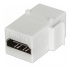 Intellinet HDMI Inline Coupler, Tipo Keystone, HDMI Hembra, Blanco  1