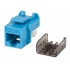 Intellinet Jack de Red Cat6a, UTP, RJ-45, Azul/Negro  2