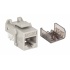 Intellinet Jack de Red Cat6a, UTP, RJ-45, Gris  3