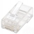 Intellinet Plugs Modulares RJ-45, Cate5e, Bote con 100 Piezas Transparentes  1
