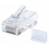 Intellinet Conector RJ-45 para Cable Cat6 UTP, Transparente, 90 Piezas  1