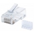 Intellinet Conector RJ-45 para Cable Cat6 UTP, Transparente, 90 Piezas  1