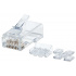 Intellinet Jack Cat6a UTP, RJ-45, Transparente, 80 Piezas  1