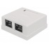 Intellinet Caja Cat5e Gigabit Ethernet, 2x RJ-45, Blanco  1