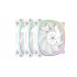 Ventilador In Win Sirius Extreme Pure ASE120P ARGB LED, 120mm, 400-1500RPM, Blanco - 3 Piezas  8