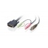 Iogear Cable KVM G2L7D02U, DVI/USB/3.5mm Macho - DVI/USB/3.5mm Macho, 1.8 Metros, Negro  1