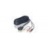 Iogear Cable KVM G2L7D03UI, DVI-I Macho - USB/2x 3.5mm Macho, 3 Metros, Negro  2