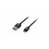 Iogear Cable USB Macho - Micro-USB Macho, 1 Metro, Negro  2