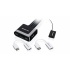 Iogear Switch KVM GCS62HDPKIT, 2 Puertos HDMI/USB/3.5mm - Incluye 2 Adaptadores DisplayPort - HDMI  1