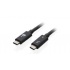 Iogear Cable USB-C Macho - USB-C Macho, 1 Metro, Negro  1