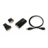 Iogear Adaptador DVI-I Hembra - USB 3.0 Hembra, Negro  3