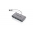 Iogear Hub USB-C Macho - 4 Puertos USB Macho, 5000Mbit/s, Plata  2
