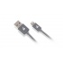 Iogear Cable GUL01 Lightning Macho - USB Macho, 1 Metro, Gris  1