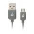 Iogear Cable USB Macho - Micro USB Macho. 2 Metros, Gris  1
