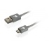 Iogear Cable USB Macho - Micro USB Macho. 2 Metros, Gris  2