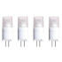 Ipsa Foco LED Regulable LED-G4, Blanco, Base G4, 2W, 130 Lúmenes, 4 Piezas  1