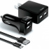 iSound Cargador de Pared, 5V, 2x USB 2.0, Negro + Cargador para Auto y Cable USB 2.0 a MicroUSB  1