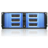 Gabinete iStarUSA D-400S3SE, 4U, ATX/Micro-ATX, USB 2.0, sin Fuente, Negro/Azul - Imagen adicional 1