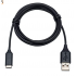 Jabra Cable USB C Macho - USB A Macho, 1.2 Metros, Negro  1