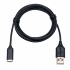 Jabra Cable USB C Macho - USB A Macho, 1.2 Metros, Negro  2
