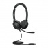 Jabra Audífonos con Micrófono Evolve2 30 MS Stereo, Alámbrico, USB A, Negro
