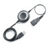 Jabra Cable Telefónico LINK 280, USB Macho - QD Hembra, 1.5 Metros, Negro  1