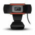 Jaguar Webcam CAMX con Micrófono, HD, 1280 x 720 Pixeles, USB 2.0, Negro/Naranja  1