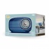 JAM Altavoz Portátil Vintage, Bluetooth, Inalámbrico/Alámbrico, Azul - Imagen adicional 2
