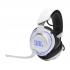 JBL Audífonos Gamer con Micrófono Quantum 910, Bluetooth, Cancelación de Ruido, Alámbrico/Inalámbrico, USB, para PC, Azul/Blanco
