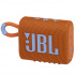 JBL Bocina Portátil Go 3, Bluetooth, Inalámbrico, 4.2W RMS, Naranja - Resistente al Agua  1