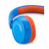 JBL Audífonos para Niños JR300BT, Bluetooth, Inalámbrico, Azul/Naranja  4
