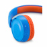 JBL Audífonos para Niños JR300BT, Bluetooth, Inalámbrico, Azul/Naranja - Imagen adicional 3