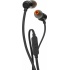 JBL Audífonos Intrauriculares con Micrófono T110, Alámbrico, 1 Metro, 3.5mm, Negro  1