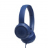JBL Audífonos con Micrófono TUNE 500, Alámbrico, 3.5mm, Azul  1