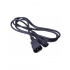 Jendrix Cable de Poder C14 Acoplador Hembra - C13 Acoplador Macho, 1.8 Metros, Negro  1
