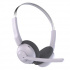 JLaB Audífonos con Micrófono Go Work Pop, Bluetooth, Inalámbrico, USB-C, Morado