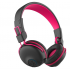 JLaB Audífonos para Niños con Micrófono JBuddies, Bluetooth, Inalámbrico, USB, Negro/Rosa - Imagen adicional 1