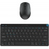 Kit de Teclado y Mouse JLaB Go, Inalámbrico, USB/Bluetooth, Negro, Inglés