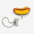 Just Mustard Adaptador Hot Dog 3.5mm Macho - 2x 3.5mm Hembra, Marrón/Naranja  3