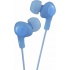 JVC Audífonos Intrauriculares HA-FX5, Alámbrico, 1 Metro, 3.5mm, Azul