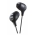 JVC Audífonos Intrauriculares Marshmallow, Alámbrico, 1 Metro, Negro  1