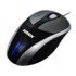 Mouse K-Mex Óptico M-233, Alámbrico, PS/2, Negro/Plata  1